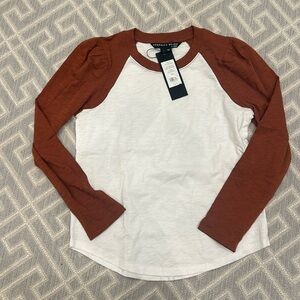 VERONICA BEARD baseball t shirt size small